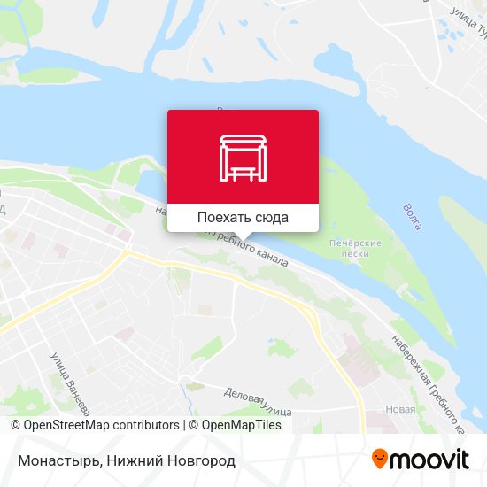 Карта Монастырь