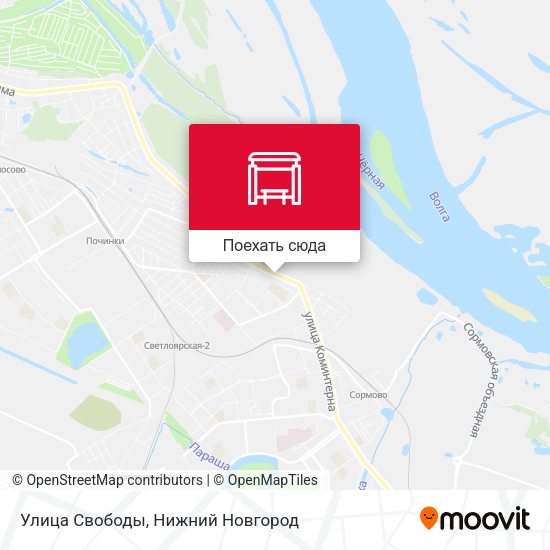 Карта Улица Свободы