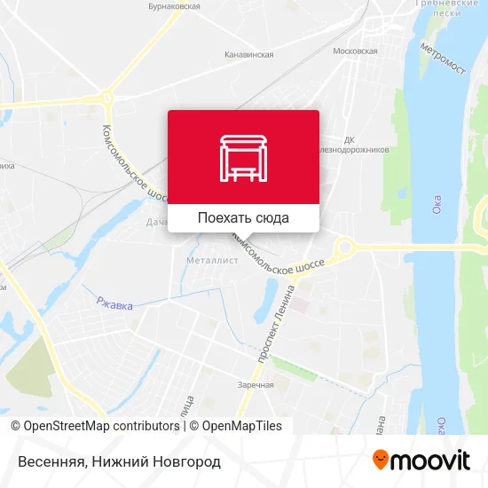 Карта Весенняя
