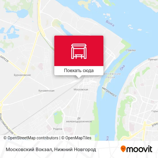 Карта Московский Вокзал