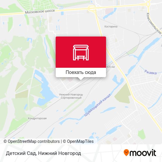 Карта Детский Сад