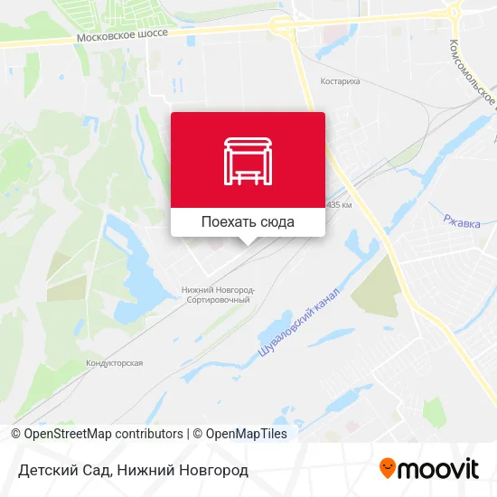 Карта Детский Сад