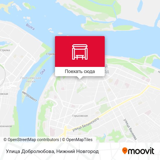 Карта Улица Добролюбова