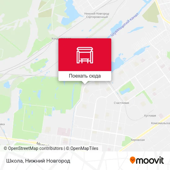 Карта Школа