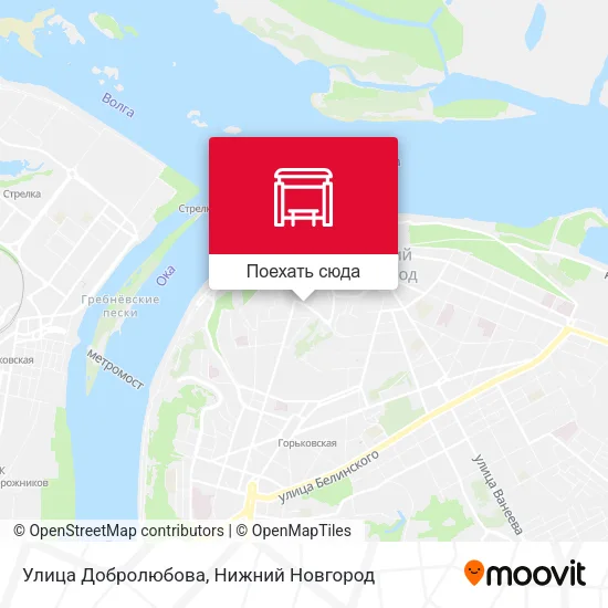 Карта Улица Добролюбова