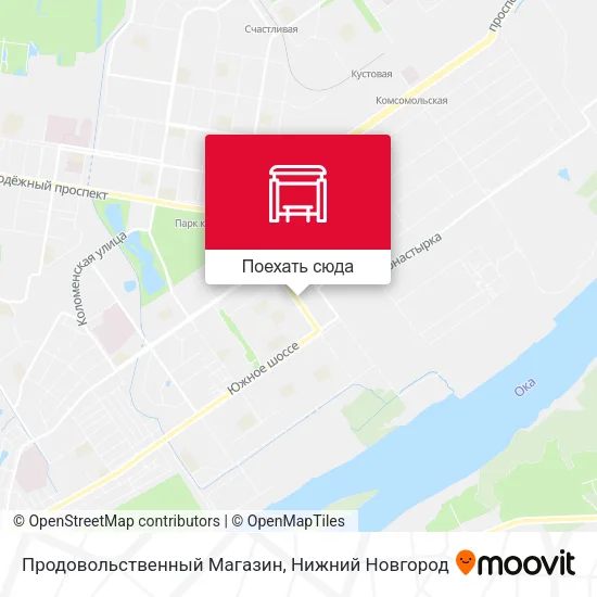 Карта Продовольственный Магазин