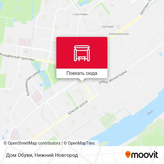 Карта Дом Обуви