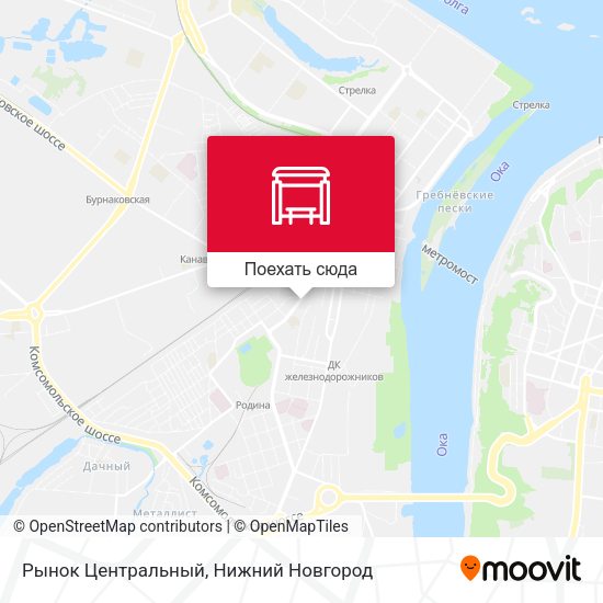 Карта Рынок Центральный