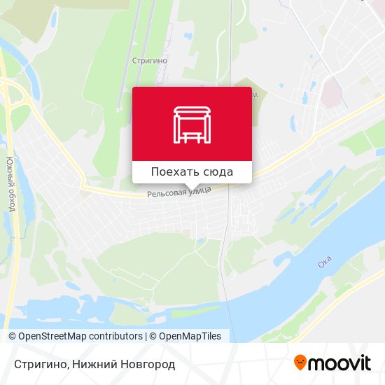 Карта Стригино