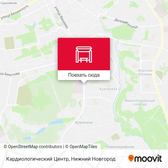 Карта Кардиологический Центр