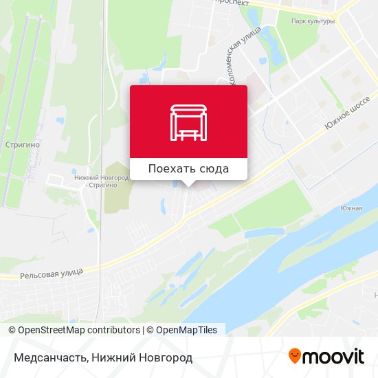 Карта Медсанчасть