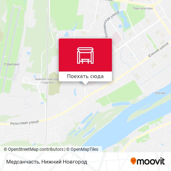 Карта Медсанчасть