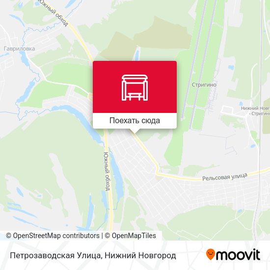 Карта Петрозаводская Улица
