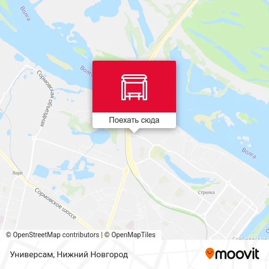 Карта Универсам