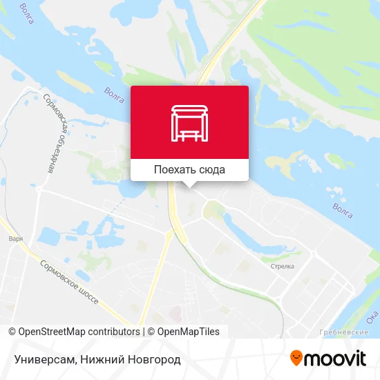 Карта Универсам
