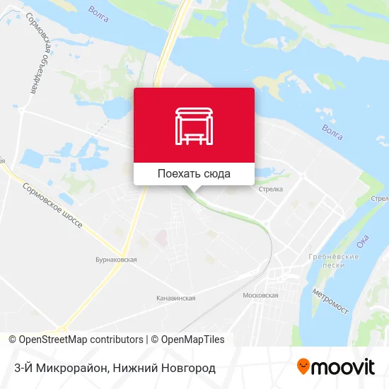 Карта 3-Й Микрорайон