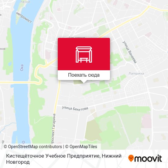 Карта Кистещёточное Учебное Предприятие