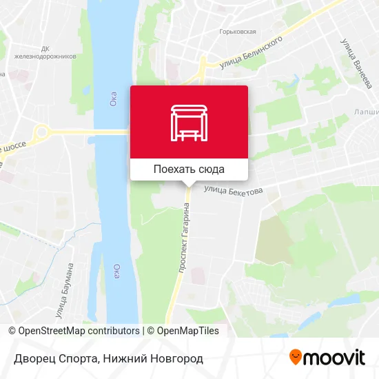 Карта Дворец Спорта