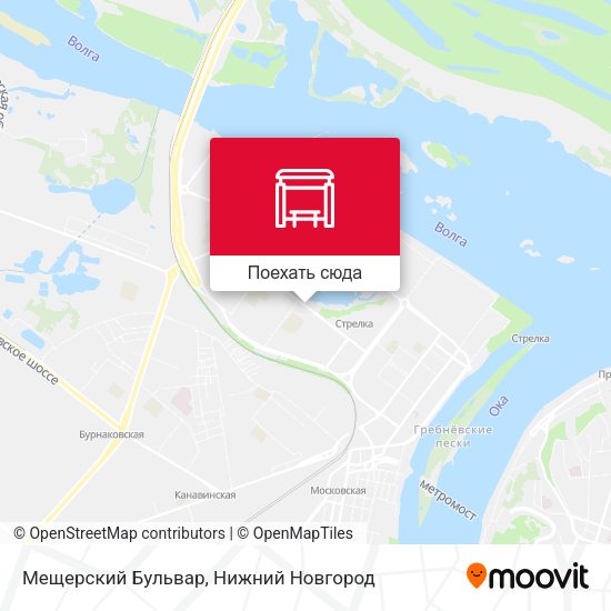 Карта Мещерский Бульвар