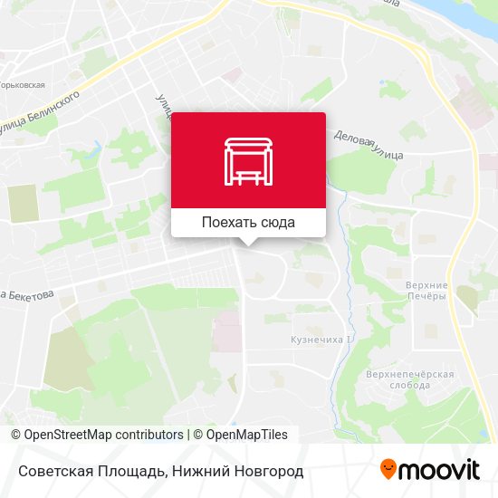 Карта Советская Площадь
