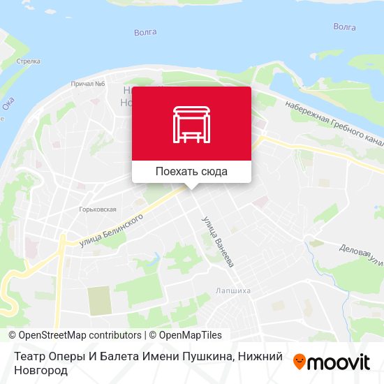 Карта Театр Оперы И Балета Имени Пушкина