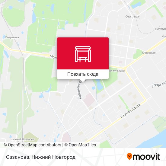Карта Сазанова