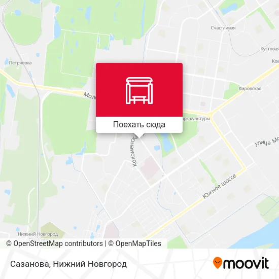 Карта Сазанова