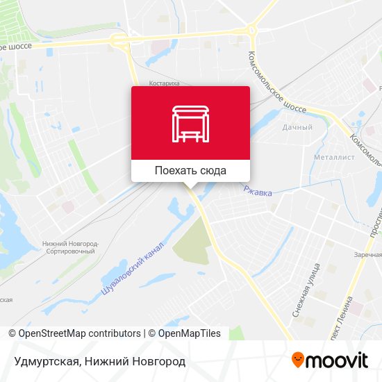 Карта Удмуртская