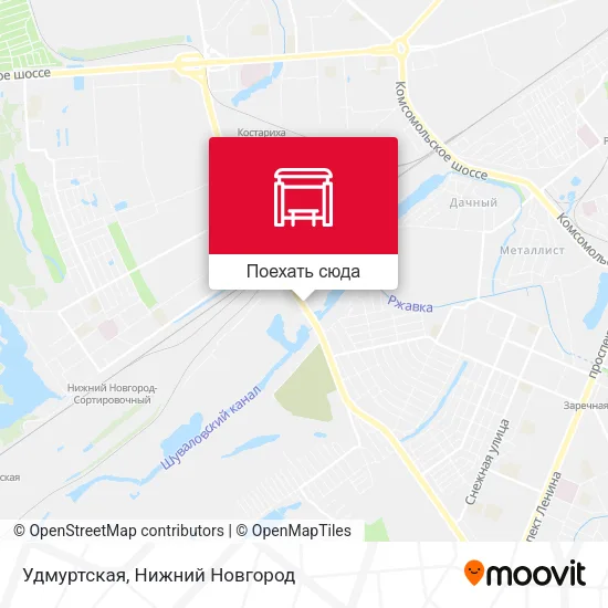 Карта Удмуртская