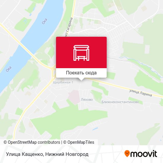 Карта Улица Кащенко