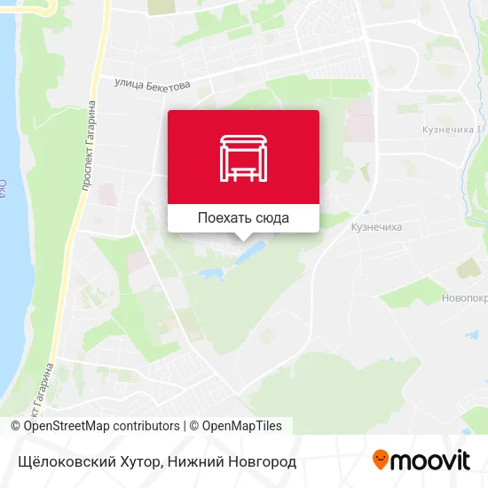 Карта Щёлоковский Хутор