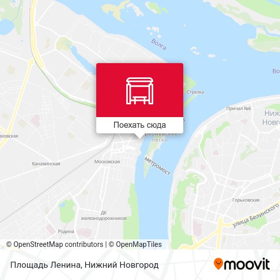Карта Площадь Ленина