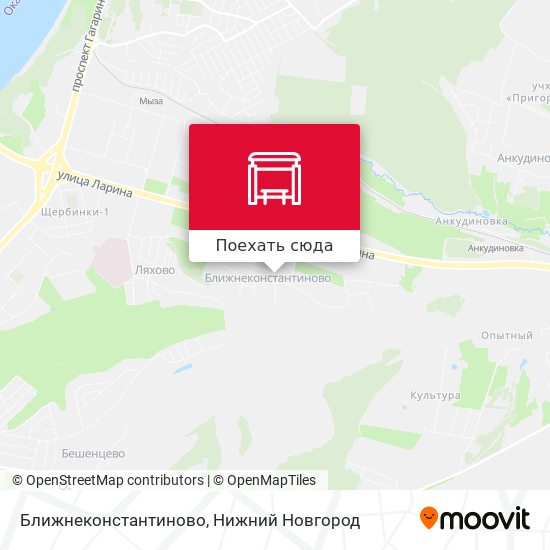 Карта Ближнеконстантиново