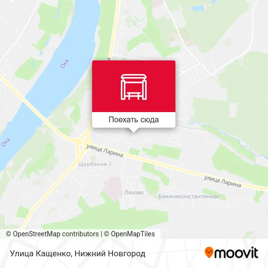 Карта Улица Кащенко