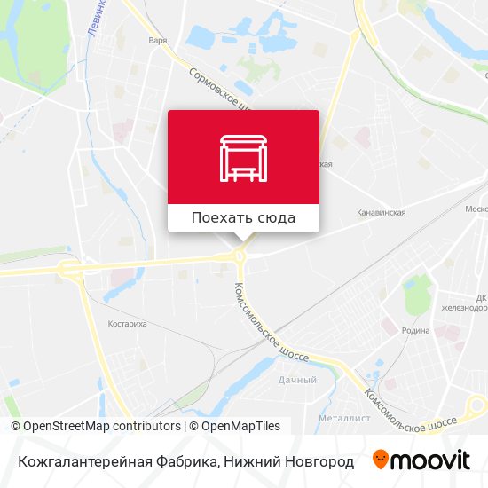 Карта Кожгалантерейная Фабрика