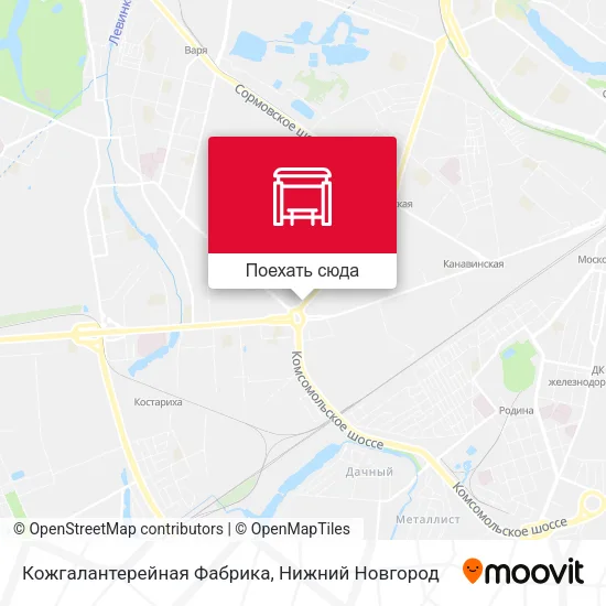 Карта Кожгалантерейная Фабрика