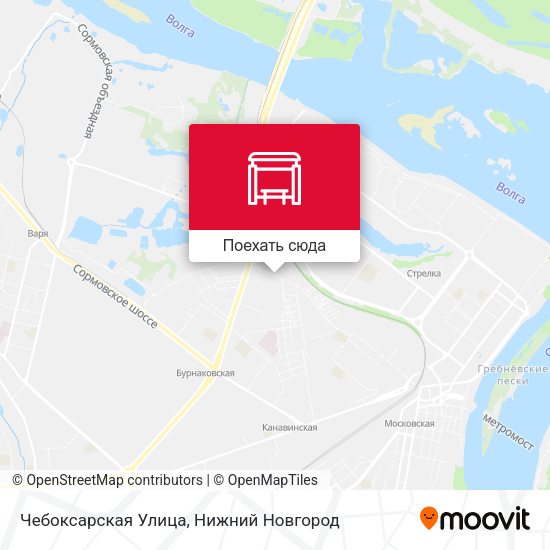 Карта Чебоксарская Улица