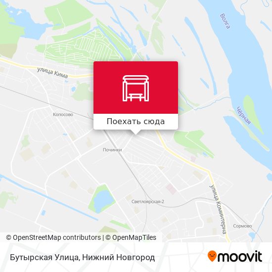 Карта Бутырская Улица