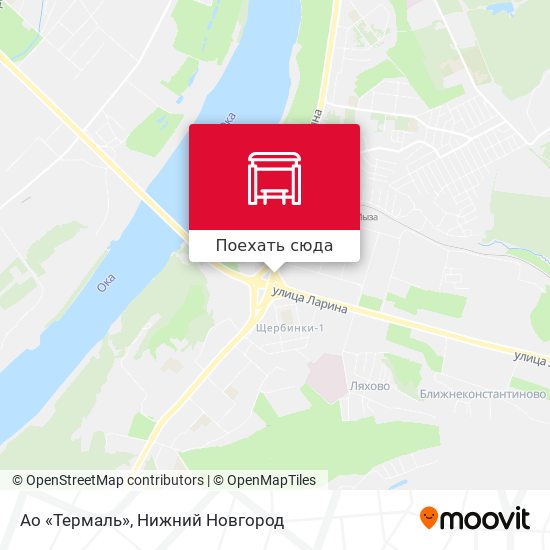 Карта Ао «Термаль»