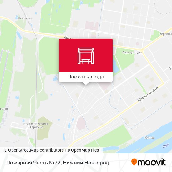 Карта Пожарная Часть №72