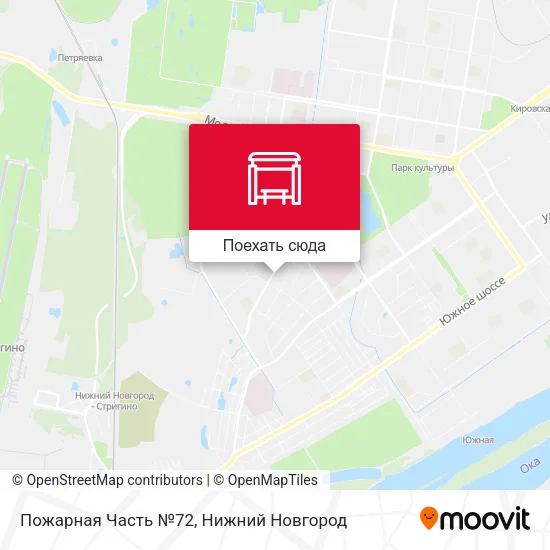 Карта Пожарная Часть №72