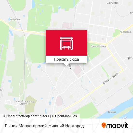 Карта Рынок Мончегорский