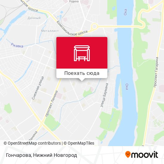Карта Гончарова