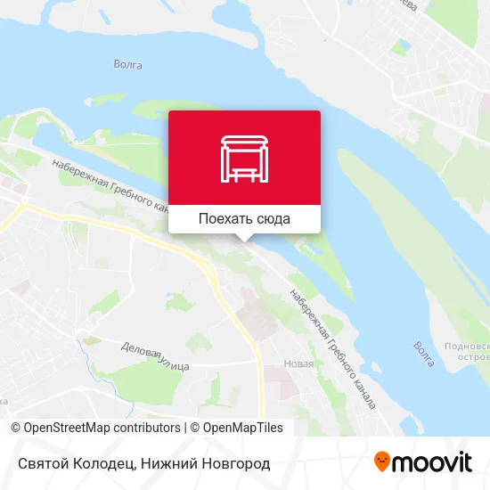 Карта Святой Колодец