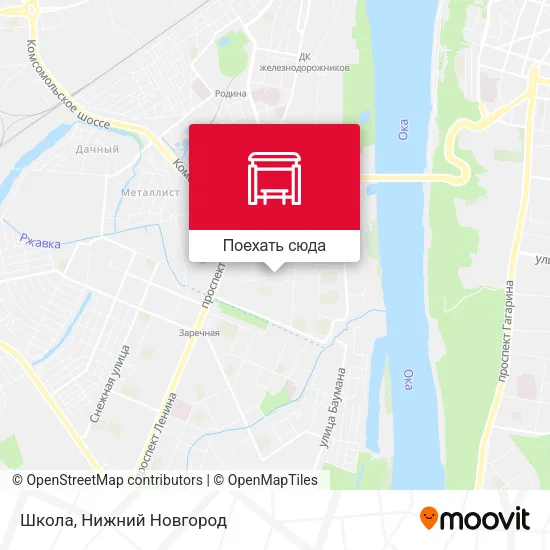 Карта Школа