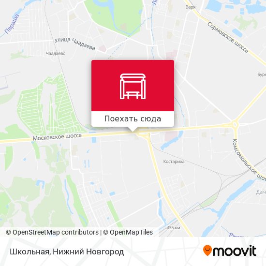 Карта Школьная