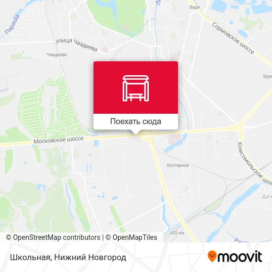 Карта Школьная