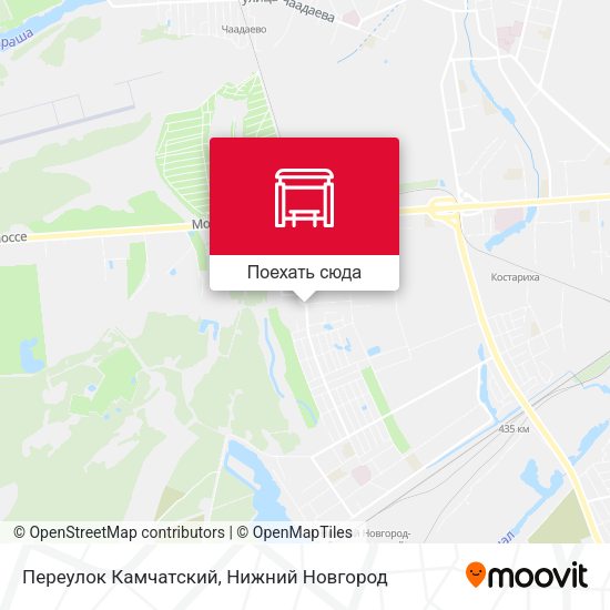 Карта Переулок Камчатский