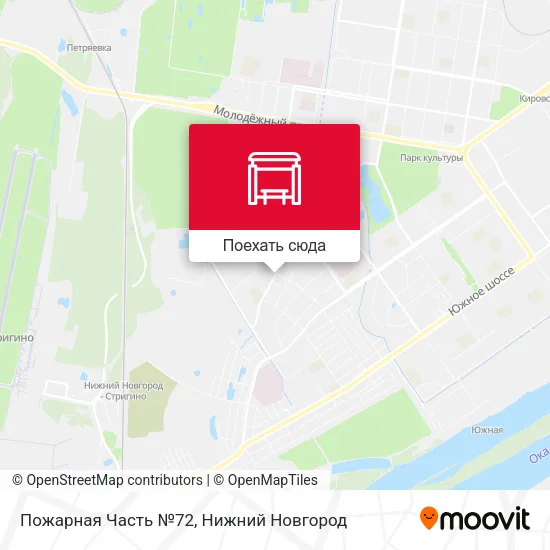 Карта Пожарная Часть №72