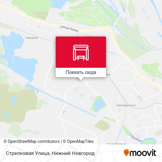 Карта Стрелковая Улица